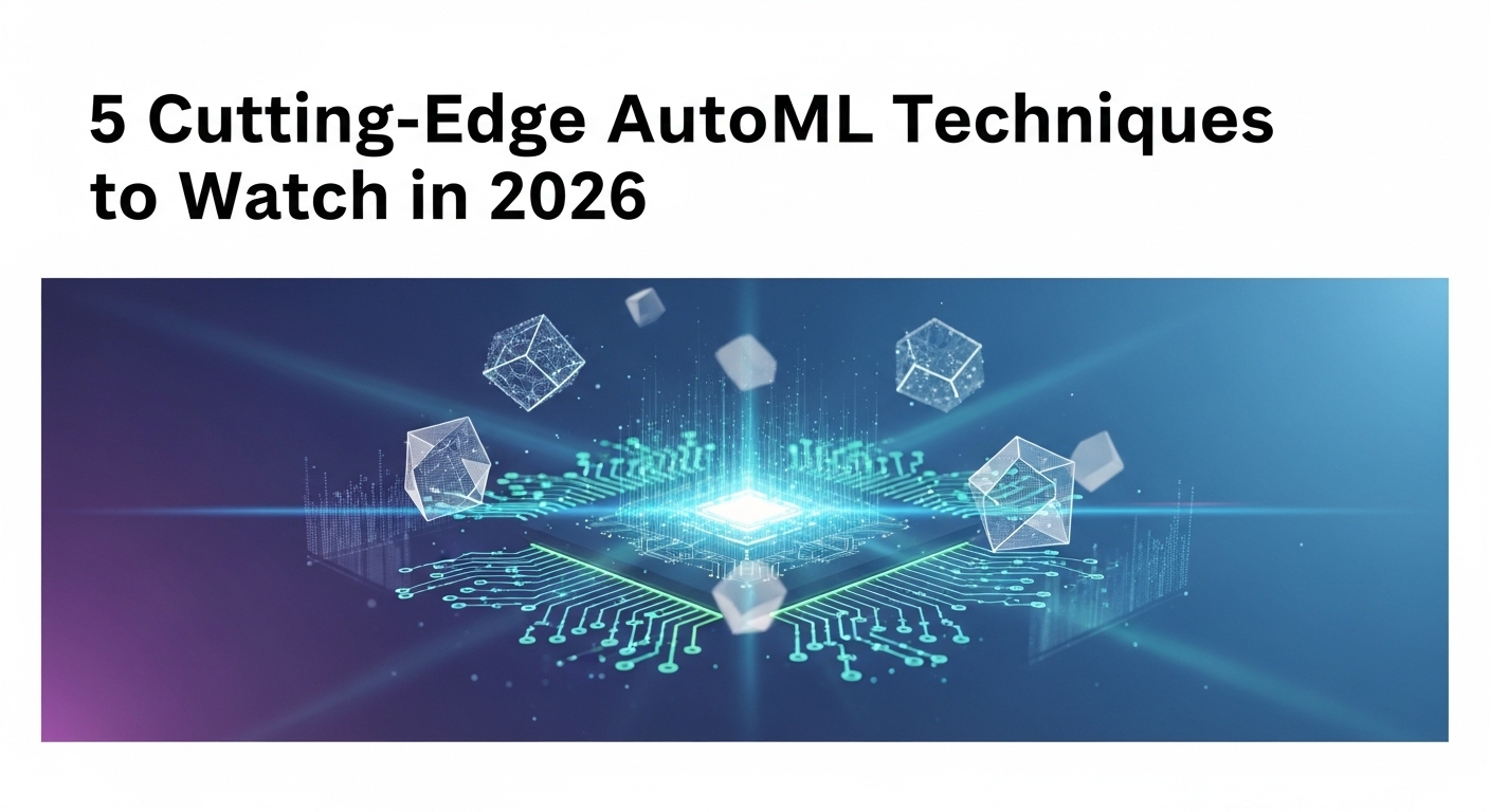5 Cutting-Edge AutoML Technieken om in de gaten te houden in 2026