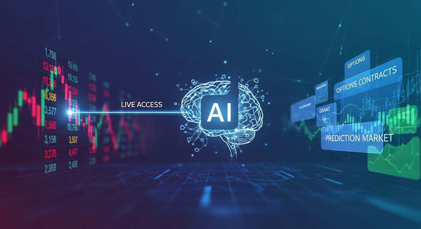 Claude AI krijgt live toegang tot aandelen, opties en prediction markets