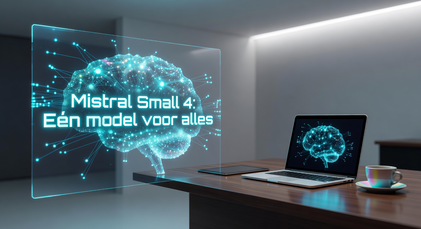 Mistral Small 4: Eén model voor alles
