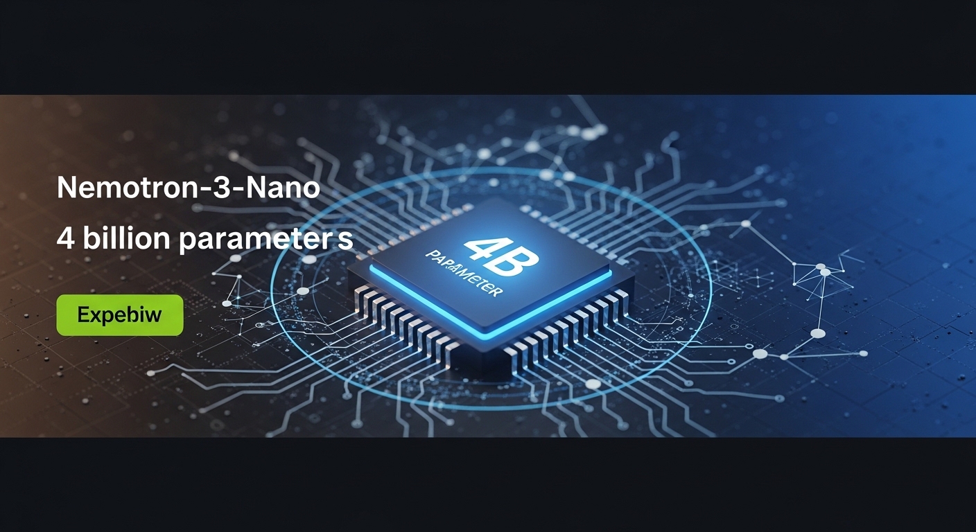 NVIDIA Nemotron-3-Nano: Waarom dit 4B model een gamechanger is